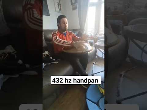 playing a Kurd d 432 hz handpan #handpan #handpanshop #meditation #handpanmusic #music #relaxing