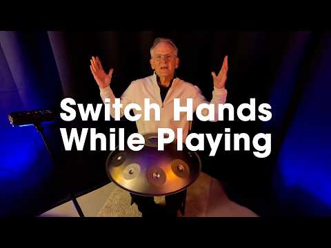 Harder than it looks! Switch Hands While Playing on Handpan