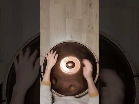 Handpan Tutorial, Muted Ding, Fast