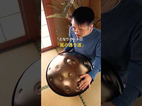 風の通り道〜ジブリ「となりのトトロ」久石譲 #ハンドパン #handpan #hangdrum #handpanmusic
