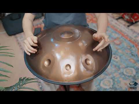 Handpan chất lượng RẺ NHẤT cho người mới - D Kurd 10 (H-Shantipan) - Played  by Chi Hung