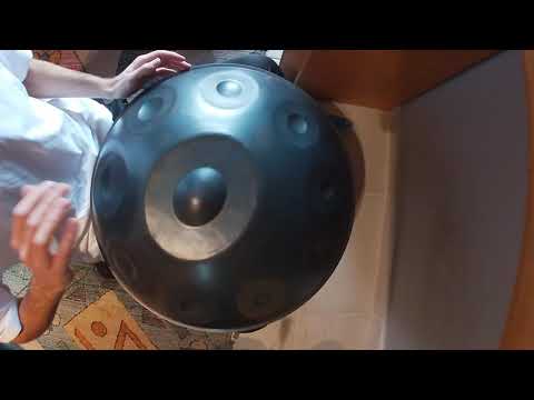 Handpan D Hijaz 9+1 nitrided steel.