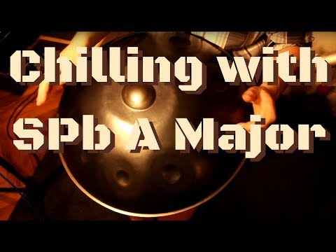 CHILLING with SPB PANTAM A major (handpan, no PANArt Hang)