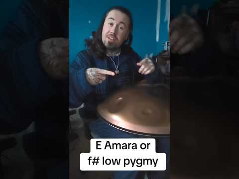 E Amara or f# low pygmy#handpan #handpanman #whichone #soundviral