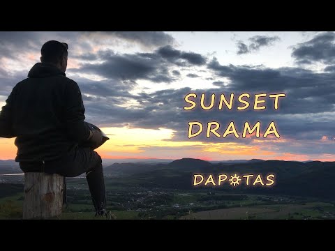 Sunset drama / Panton handpan D kurd 16 nitrid / Handpan relaxing music / Borová skala
