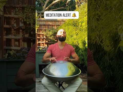 MEDITATION ALERT 🔔 #handpan #music #meditation