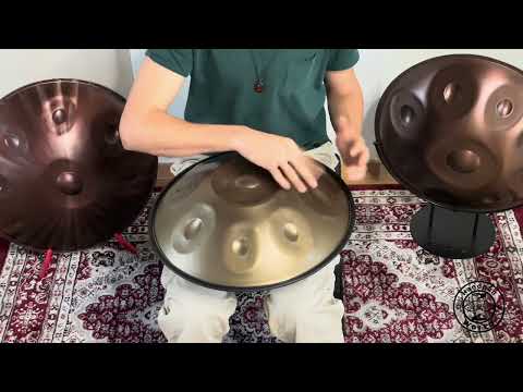 Spirit Wave Mini F# Kurd 8 | Edelstahl (Stainless) | 440Hz | Scale: F#/ C# D E F# G# A B