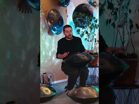 Balkan Ethno Handpan Music | E hijazz 14 notes | Ivan Judas