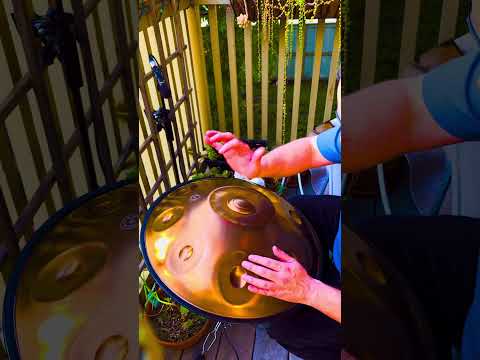 Practicing Handpan: Hamsa Amulet in C# Hijaz, recorded in HDR