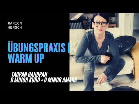 Handpan- Tutorial für Anfänger| Tonleiter| D Moll Kurd 8+1 | Warm Up #handpan #handpanworld