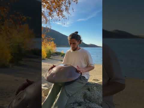 Flow by the Lake 🌊 F Pygmy 18 #handpan #handpanmusic #handpanmeditation #handpanmusician