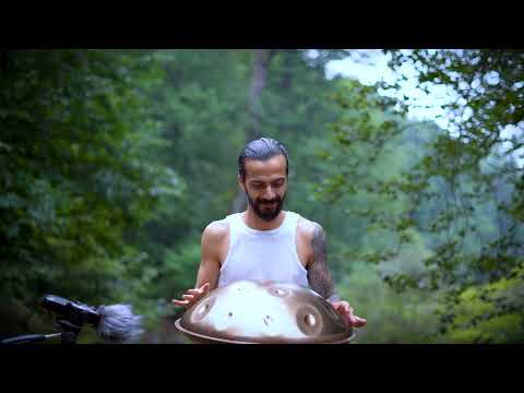Relaxing Handpan Music in the Forest – 1 Hour Healing Journey
