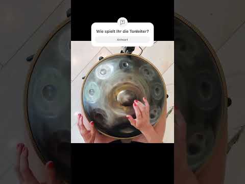 Handpan Tonleiter ist langweilig? Dann schau Dir diese Variante an. #handpan #shorts