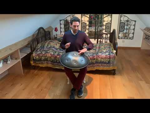 Premier tutoriel Handpan (niveau débutant), partie 5/5 - par Gérard Spencer