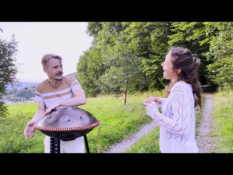 Whispering woods (Handpan and voice)