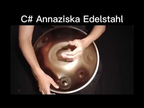 handpan C# Annaziska Edelstahl - Handpan Klangbeispiel für maaloupan