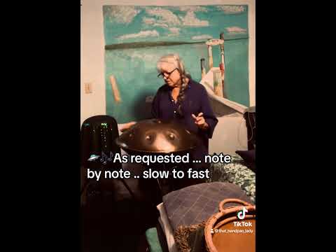 🛸🎶 Honoring a special request w/my D Minor Celtic Handpan by @arcanamusicalinstruments5557 🎶🛸