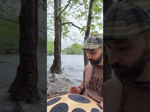 Neotone Hijaz & Raging River #handpan #river #birdsong #birds #nature #chillvibes #432hz #hangdrum