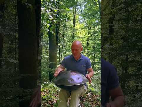 Shaping the Atmosphere 🌿 Handpan Jam in the Forest