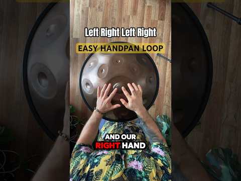 Simple Handpan Loop | Tutorial Beginner