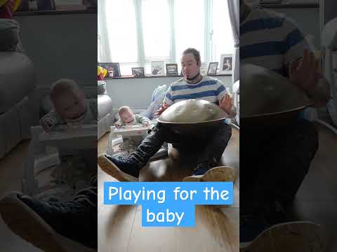 playing handpan for the baby boy #handpan #handpanmusic #music #meditation #viral #happy #relax