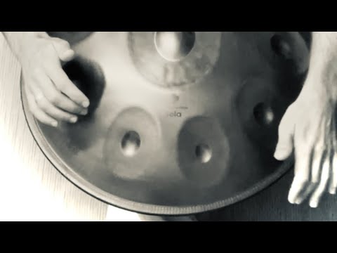 Handpan D Kurd Edelstahl (Be Self-responsible)