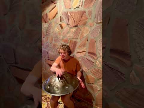 New Handpan! @SatyaSoundSculptures  F# low Pygmy 25 💛 #handpan #flow