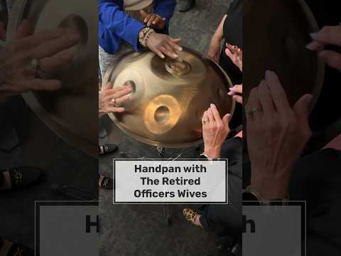 I had a great time sharing the handpan with The Retired Officers Wives! 🛸🎶 #handpan