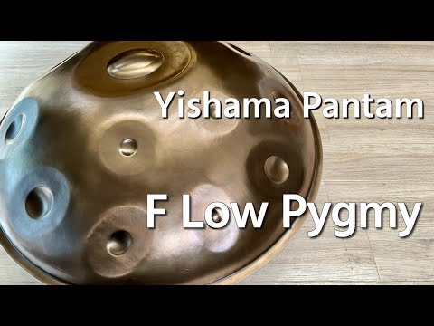 【ハンドパン販売】 Yishama Pantam / F Low Pygmy 試奏2