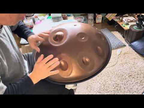 new inspiration at handpan                  Black Unbrella F♯ Romanian Hijaz