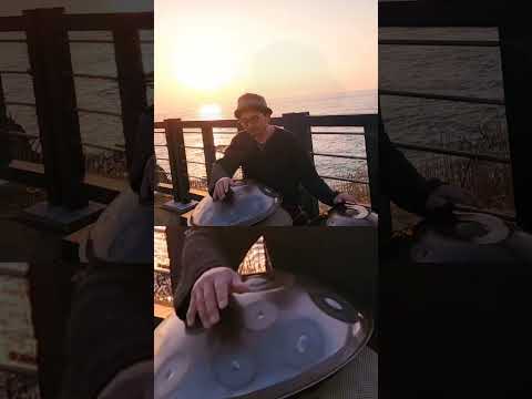 「癒音Ⅴ 霞 -YUON-」恋人岬の夕凪5 Hiroyukeeeeee handpan #meditationmusic #癒音yuon