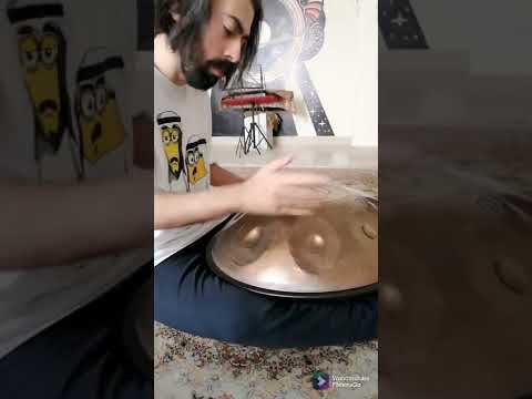lets #meditate with my #handpan #hangdrum #alipantam 🌌🎼🎶🛸