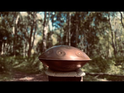 Handpan meditation in Hackney Wick Woods