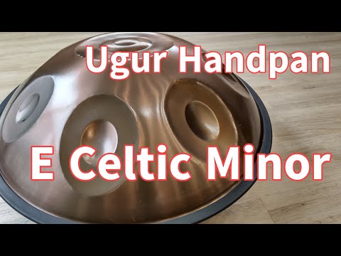 【ハンドパン販売】Ugur / E Celtic Minor 9 試奏2
