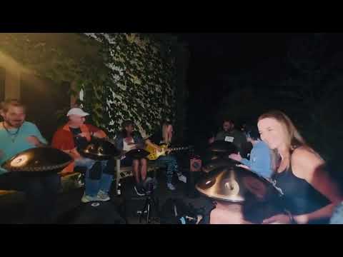 Handpan | Neotone | Guitar ~ Late Night Jam 🎆✨