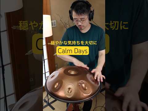 Calm Days｜穏やかな気持ちを大切に #ハンドパン #handpan #handpanmusic #リラックス音楽 #ヒーリングミュージック #癒しの音楽 #looping