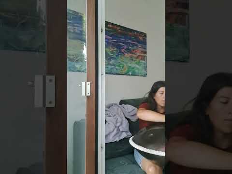 Handpan und Naturgewalt: Gewitter - Musik vereint mit Mama Gaia - D Kurd 440hz - Antonia Schaub