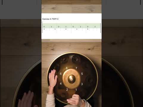 Fast Version, Handpan Tutorial, Exercise C3 for Hang Massive-Once Again, D Kurd, Kristina Savkova
