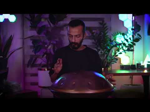 Visions (1111 Hz) | 1 hour handpan music | Amin Shahbazi
