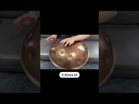 E Amara 20 Handpan - Calming Your Soul with Every Resonance 🎶 #shorts #handpan #handpanmusic