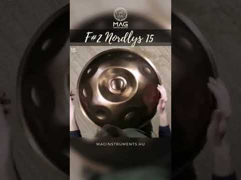 F#2 Nordlys 15 Handpan – Scale Demo | MAG Instruments