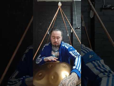 I love to relax by playing the handpan #handpan