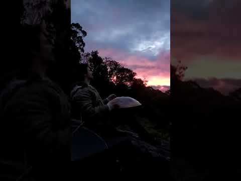 Kurd C# handpan - senses on top of a mountain