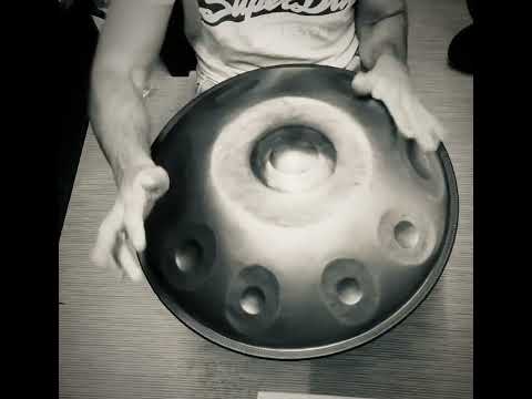 Handpan F2 low pygmy 13 (MDR) with bottom notes