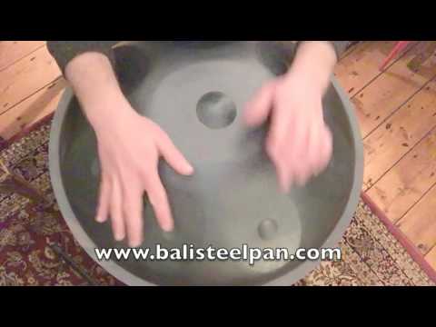 F baru handpan (Ketut Suda) 2016 Bali steel pan hand pan