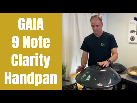 New GAIA 9 Note Clarity Handpan