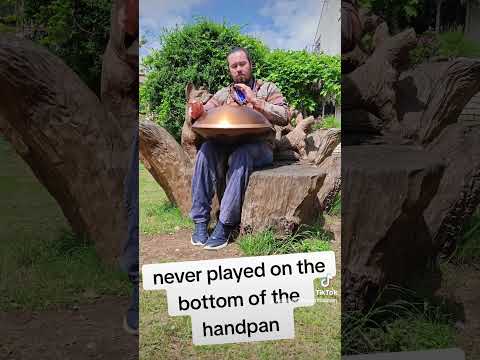 never played the bottom of the handpan before #nevergiveup #handpan #handpanmusic #feeling #music