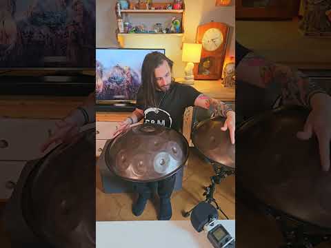 Minecraft on Handpan - Improvizing on C418 Aria Math