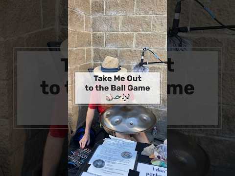 Take Me Out to the Ball Game ⚾️🛸🎶 #handpan #baseball #ballgame #Derby #handpandan