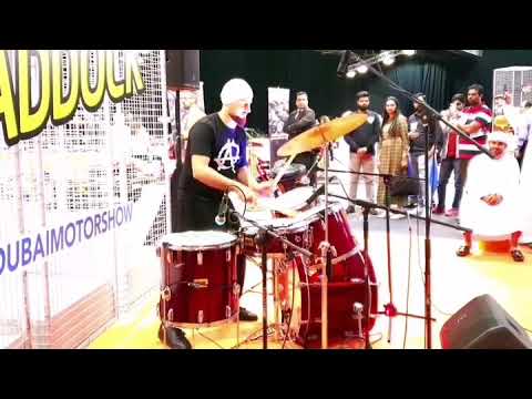Led Water drums show dubai by anas halabi